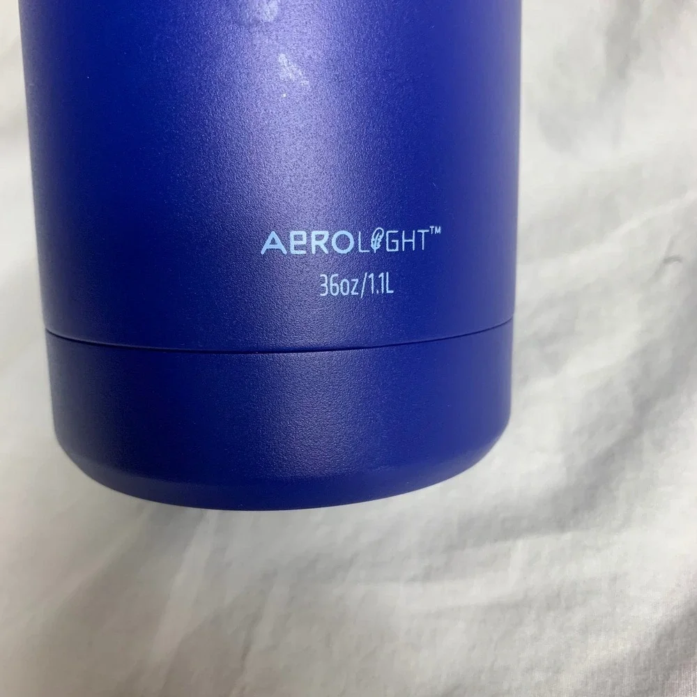 Stanley Aerolight Iceflow‎ Bottle 36 oz Blue Cap Carry Lid Insulated - Picture 5 of 9